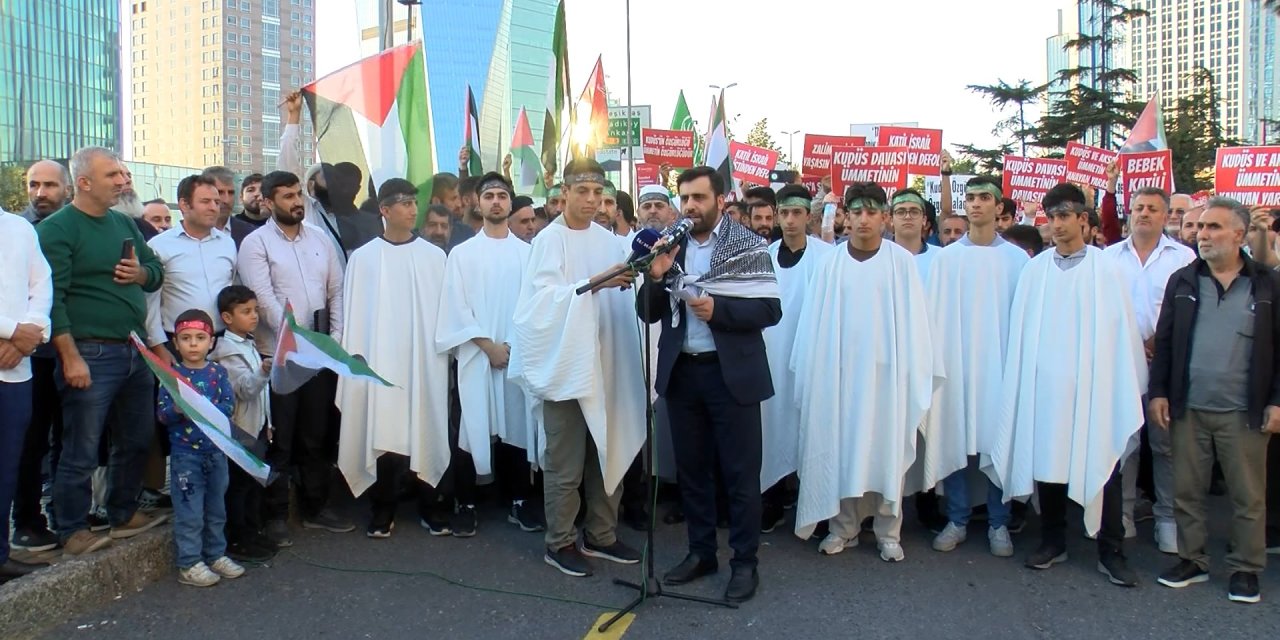 Hüda Par'dan Filistin'e Destek Eylemi