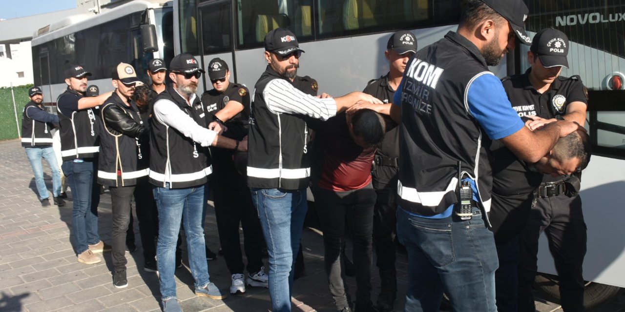 'Aktaşlar' Suç Örgütüne Operasyonda 20 Şüpheli Adliyede