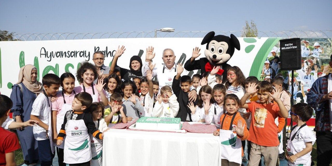 Fatih'teki Ayvansaray Bahçe'nin 1'inci Yıl Dönümü Kutlandı