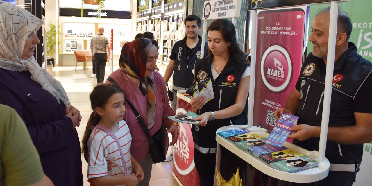 Rize Emniyeti 2 Ayda 2 Bin 600'ü Aşkın Kişiyi Bilgilendirdi