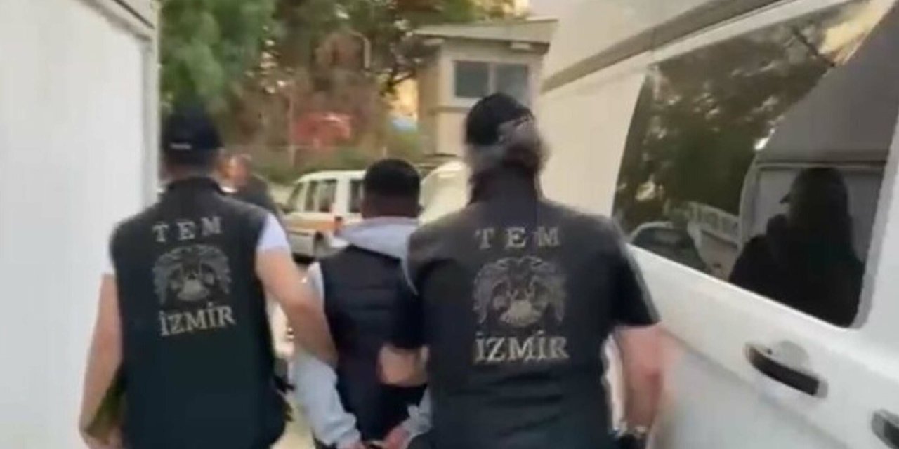 İzmir'de Terör Operasyonu 5 Gözaltı