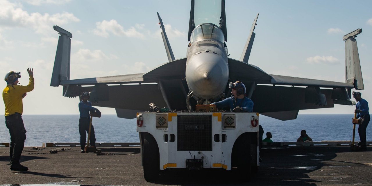 Abd Uçak Gemisine Ait Sosyal Medya Hesabından Paylaşım: Nöbetteyiz