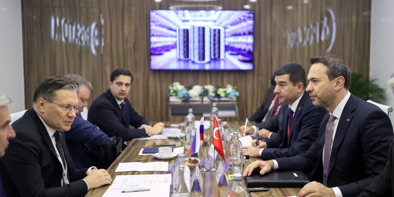 Bakan Bayraktar, Rosatom Başkanı Lihaçev İle Görüştü