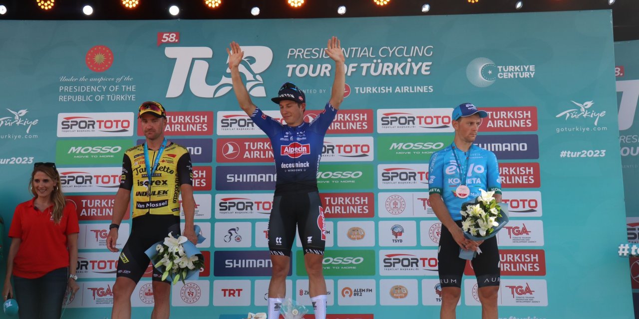 58. Cumhurbaşkanlığı Türkiye Bisiklet Turu'nun Dördüncü Etabını Jasper Philipsen Kazandı