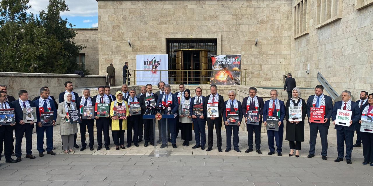 Tbmm Türkiye-filistin Dostluk Grubu'ndan, Filistin'deki Sivil Ölümlerine Tepki