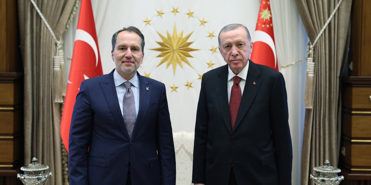 Cumhurbaşkanı Erdoğan, Fatih Erbakan İle Görüştü