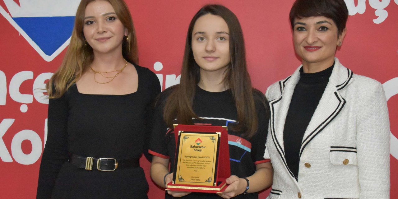 İklim Değişikliği Projesiyle, Dünyada Gelecek Vaat Eden 100 Öğrenci Arasına Girdi