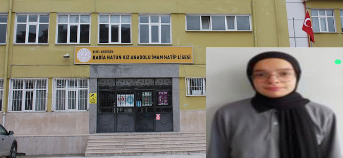 Rize'de kalp krizi geçirerek vefat eden lise öğrencisinin cenazesi defnedildi