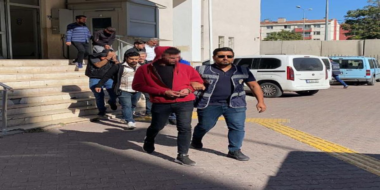 Kayseri'de Aranan 6 Şüpheliye Gözaltı