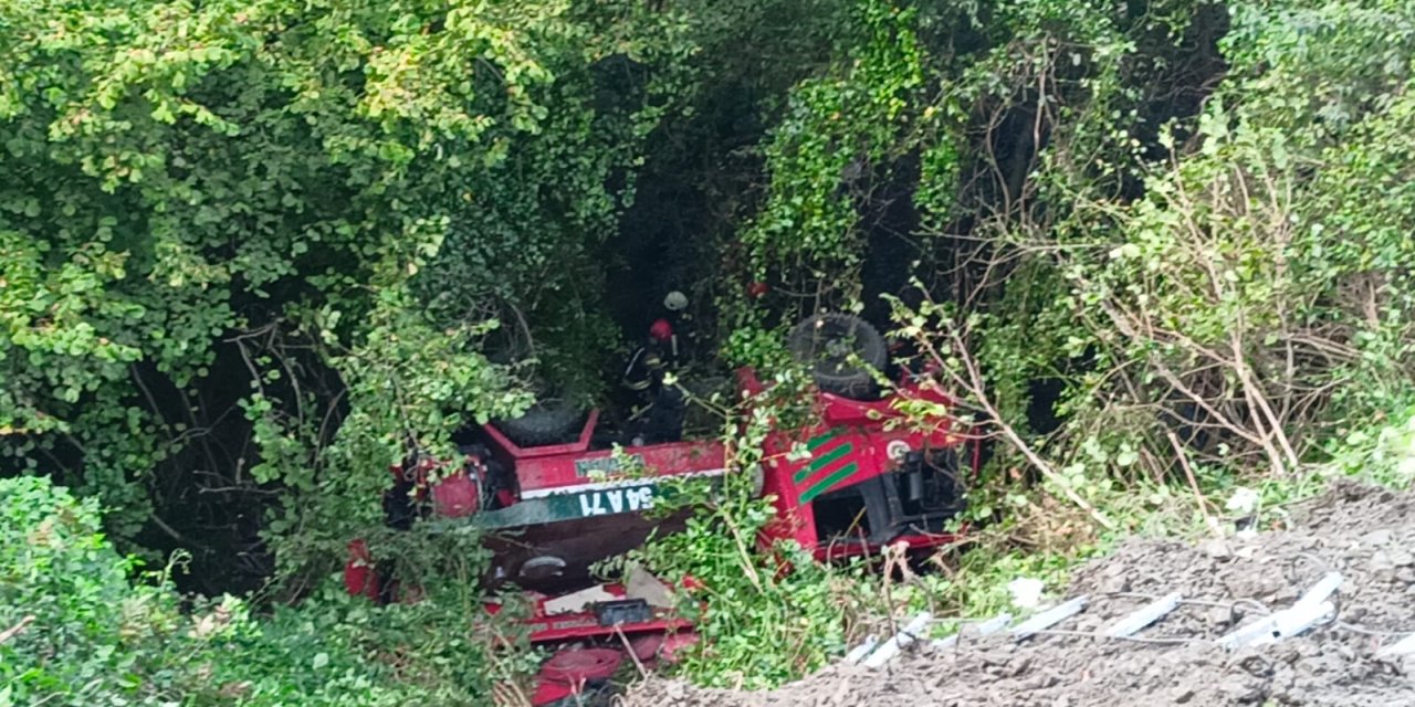 Orman İşletme Müdürlüğü'nün Arazözü Uçuruma Devrildi: 1 Ölü, 3 Yaralı