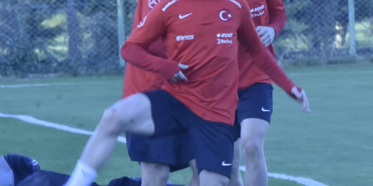 A Milli Takım'da Letonya Maçı Hazırlıkları Başladı