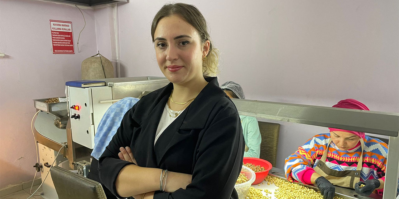 KOSGEB desteğiyle işlediği fındığı kendi markasıyla pazarlıyor