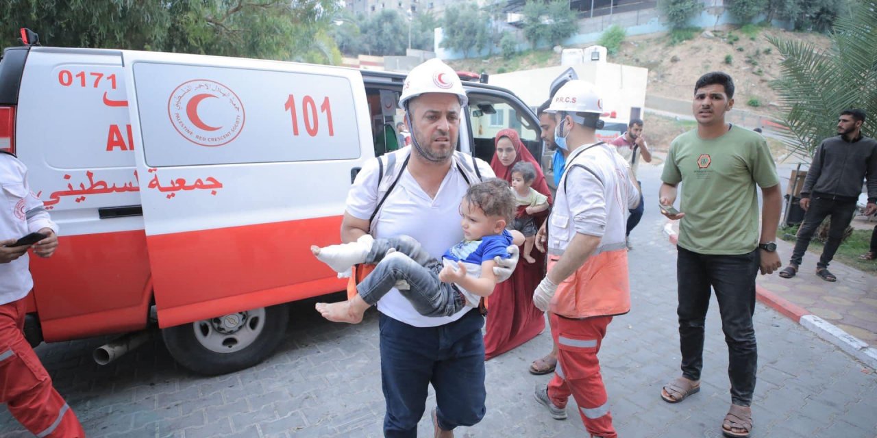 Gazze'de Yaralanan Çocuklar Objektiflere Böyle Yansıdı