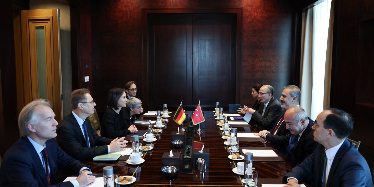 Bakan Fidan, Kahire’de Alman Mevkidaşıyla Görüştü