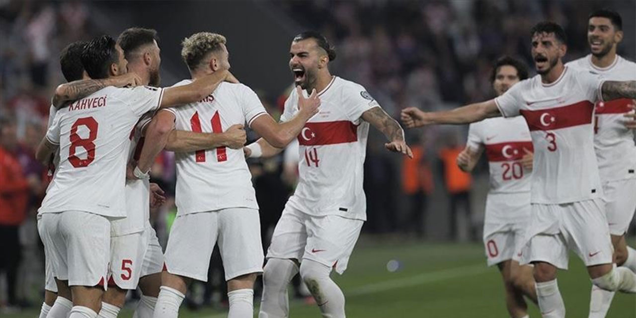 A Milli Futbol Takımı EURO 2024 biletini almak için Letonya karşısında