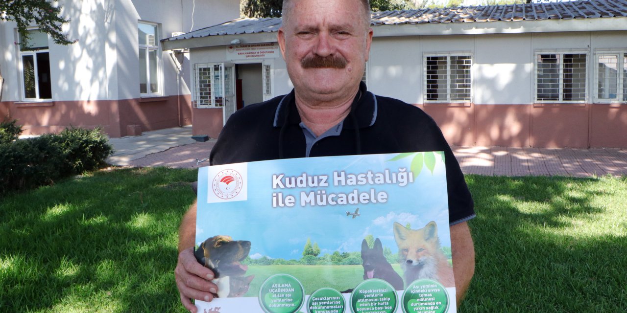 Kuduza Karşı Havadan Aşı Çalışması