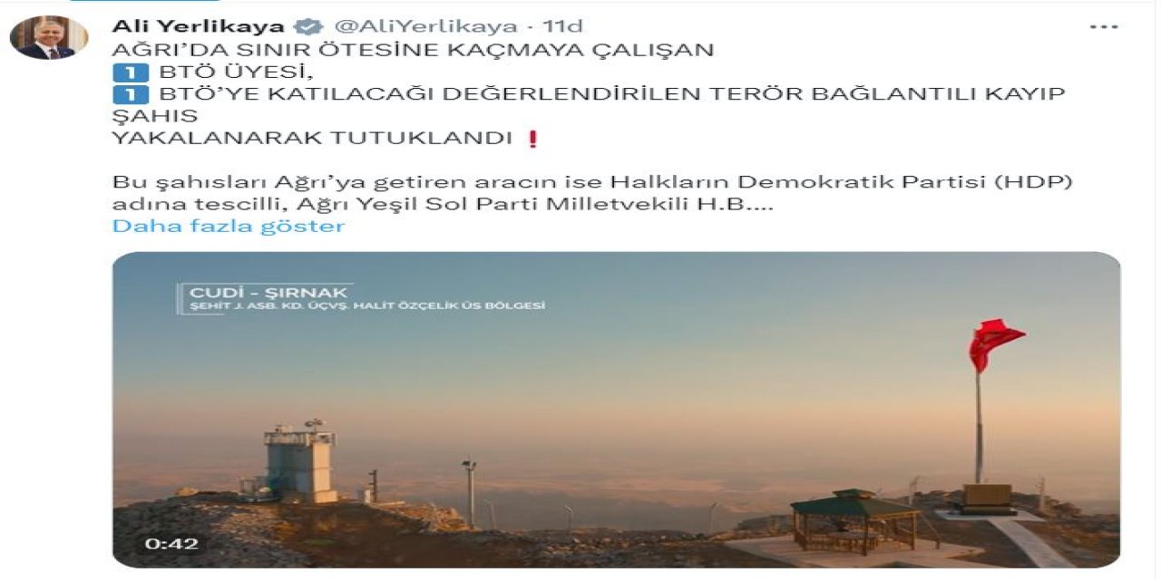 Sınırda Yakalanan 2 Terörist, Milletvekili Aracından Çıktı