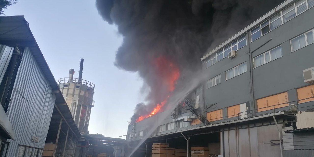 Silivri'de Fabrika Yangını - 3