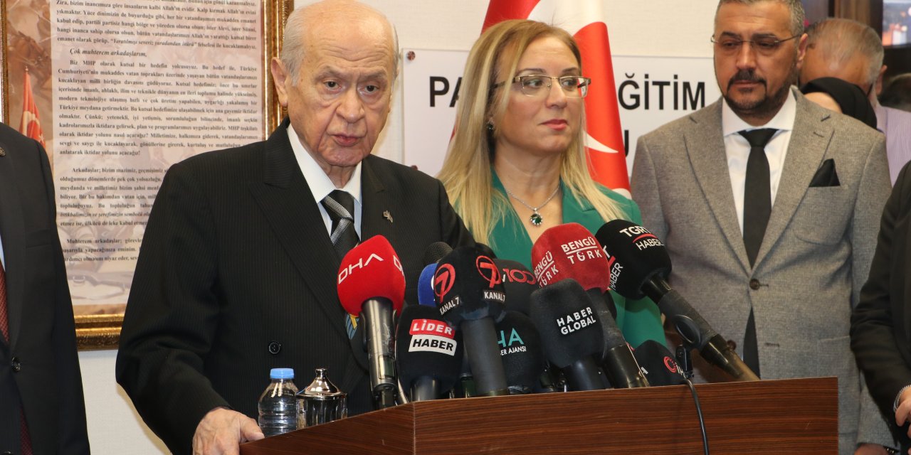 Bahçeli: İsrail'in Aklını Başına Alması Lazım