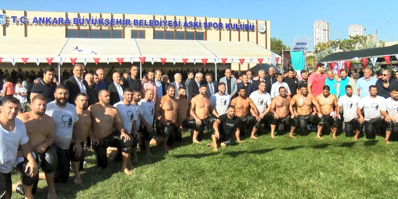 Gazipaşa Yağlı Güreşleri, Ankara'da Başladı