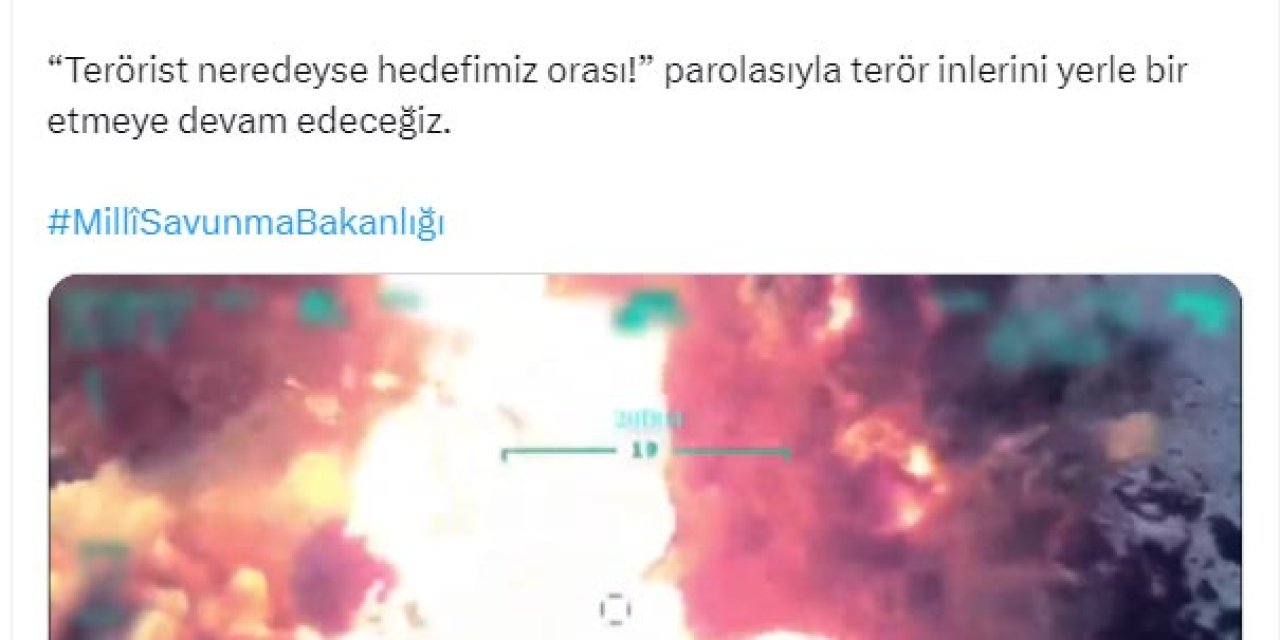 Msb: Pençe-kilit Bölgesinde 6 Pkk'lı Etkisiz Hale Getirildi