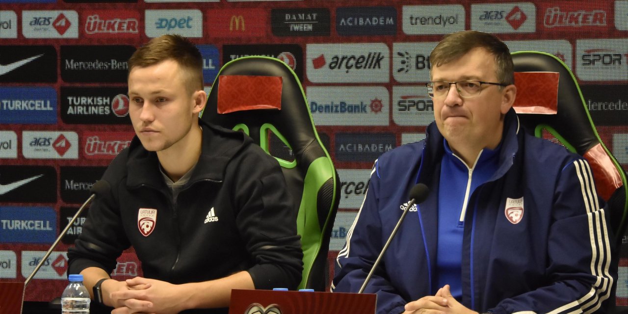 Letonya Teknik Direktörü Dainis Kazakevics: Türkiye'yi Gayet İyi Tanıyoruz