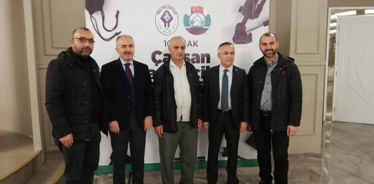 Vali Çeber ve Başkan Metin, Rize'de Basın Mensupları ile Bir Araya Geldi