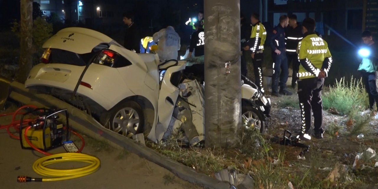 Yeni Yaşını Kutlayan Eda Nur İle 2 Arkadaşının Öldüğü Kaza Kamerada