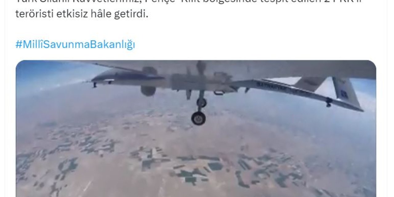 Msb: 2 Terörist Etkisiz Hale Getirildi