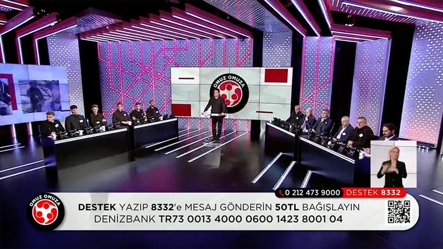 Futbol ailesinin depremzedeler için düzenlediği "Omuz Omuza" kampanyası başladı