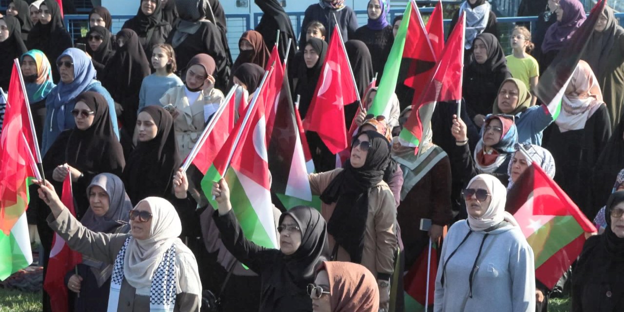 Maltepe'de Özgür Filistin Mitingi -1