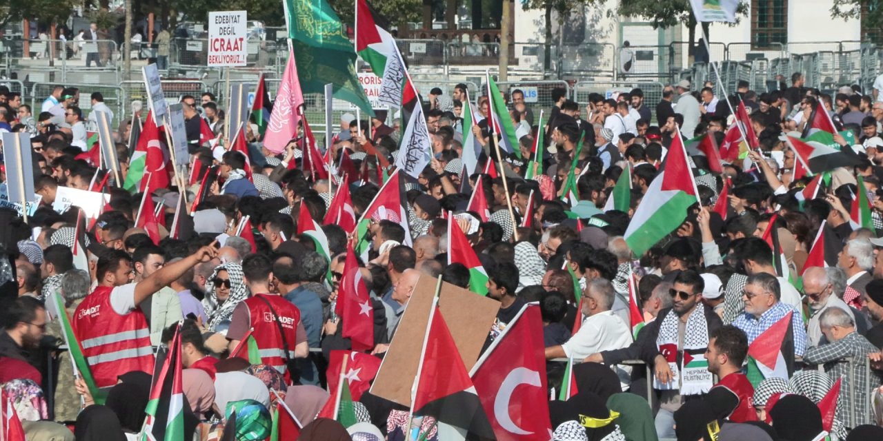 (Geniş Haber)-maltepe'de Özgür Filistin Mitingi