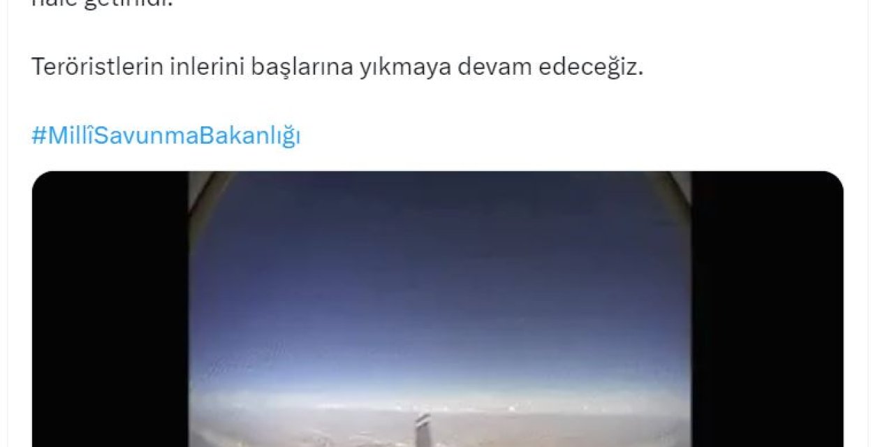 Msb: 2 Terörist Etkisiz Hale Getirildi