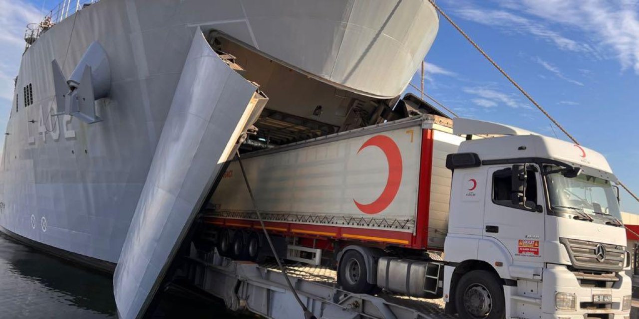 Türkiye'den Libya'ya İnsani Yardım