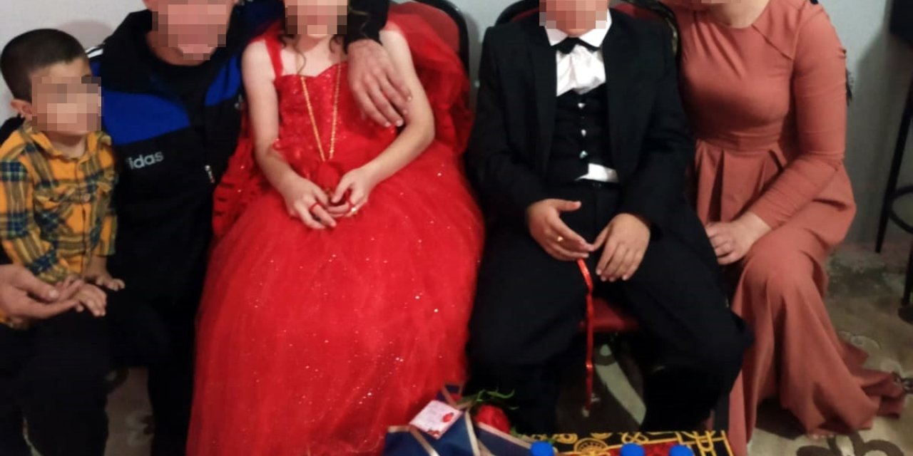 Mardin’de 8 Ve 9 Yaşlarındaki Çocuklara Nişan Törenine İnceleme