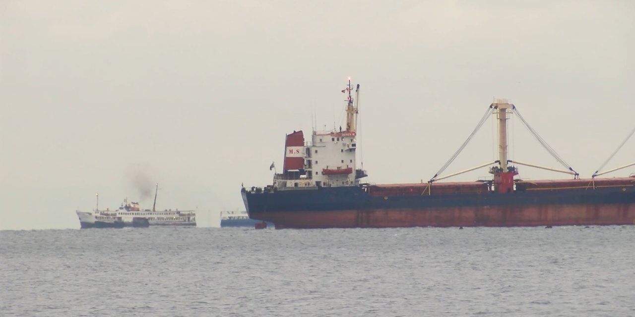 (Geniş Haber)-kuru Yük Gemisi Maltepe Açıklarında Karaya Oturdu