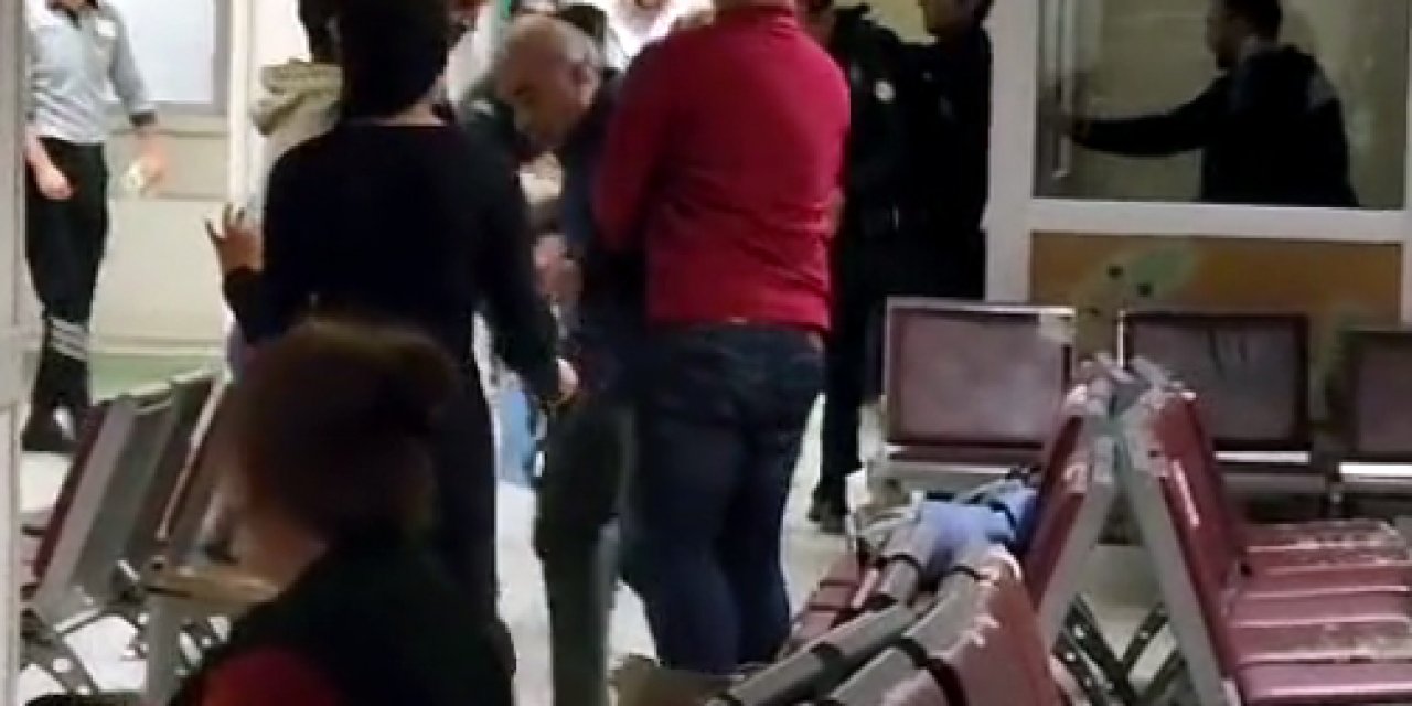 Acil Serviste Bıçakla Taşkınlık Yapan Kişiye Gözaltı