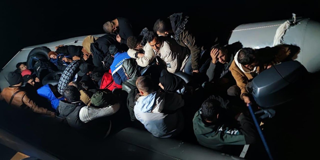 Bodrum'da 90 Kaçak Göçmen Kurtarıldı, 69 Kaçak Göçmen Yakalandı