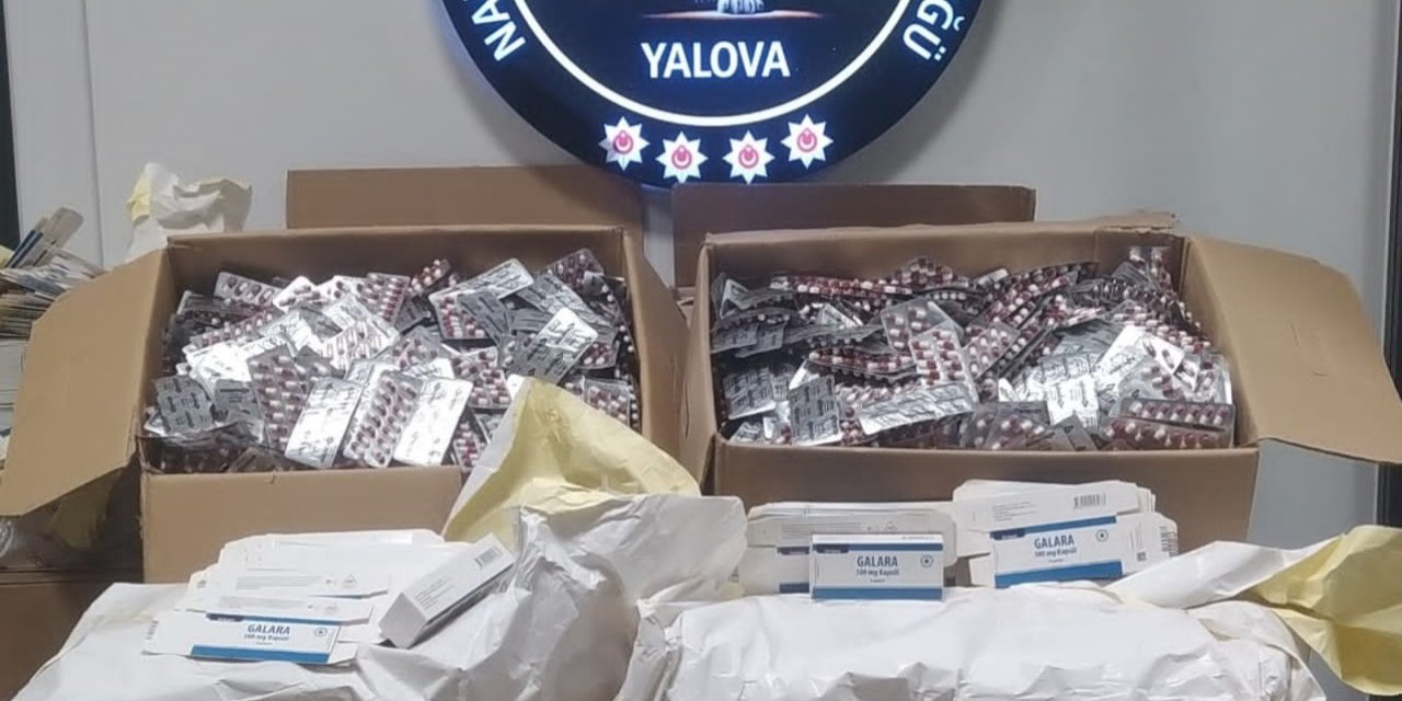 Yalova’da 335 Bin 300 Adet Uyuşturucu Hap Ele Geçirildi