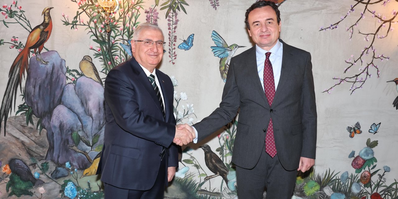 Bakan Güler, Kosova Cumhurbaşkanı Osmani İle Görüştü