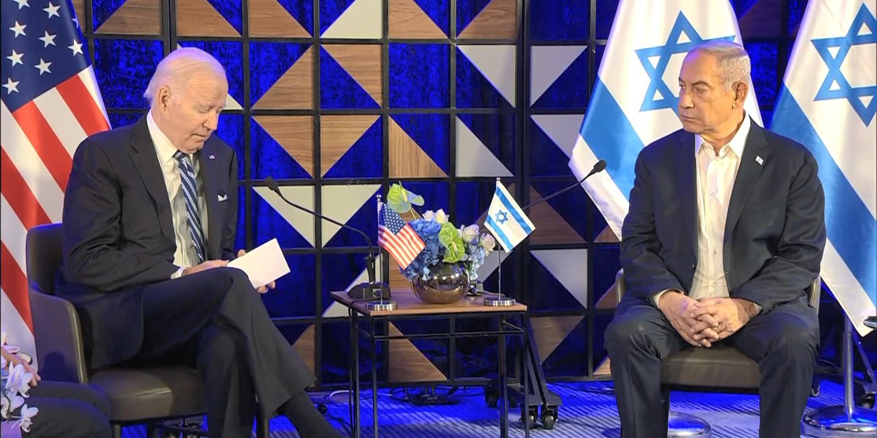 Biden-netanyahu Görüşmesi Başladı
