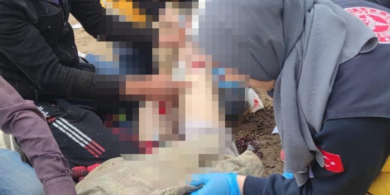 Ayaklarını Çapa Motoruna Kaptırdı, Ambulans Helikopterle Sevk Edildi