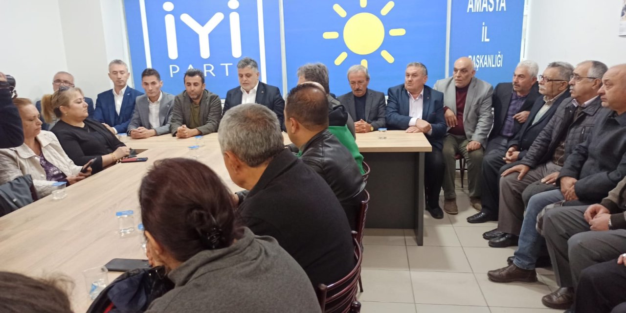 Amasya’da İyi Parti'den 300 Kişi İstifa Etti
