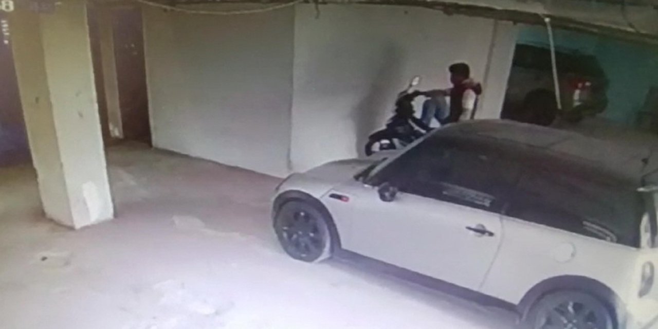 Motosiklet Hırsızlığı Şüphelisi Kameradan Belirlenip, Yakalandı