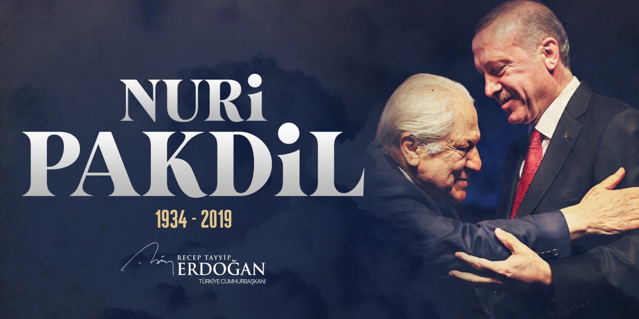 Cumhurbaşkanı Erdoğan Kudüs Şairi Nuri Pakdil'i Ölümünün 4'üncü Yılında Unutmadı