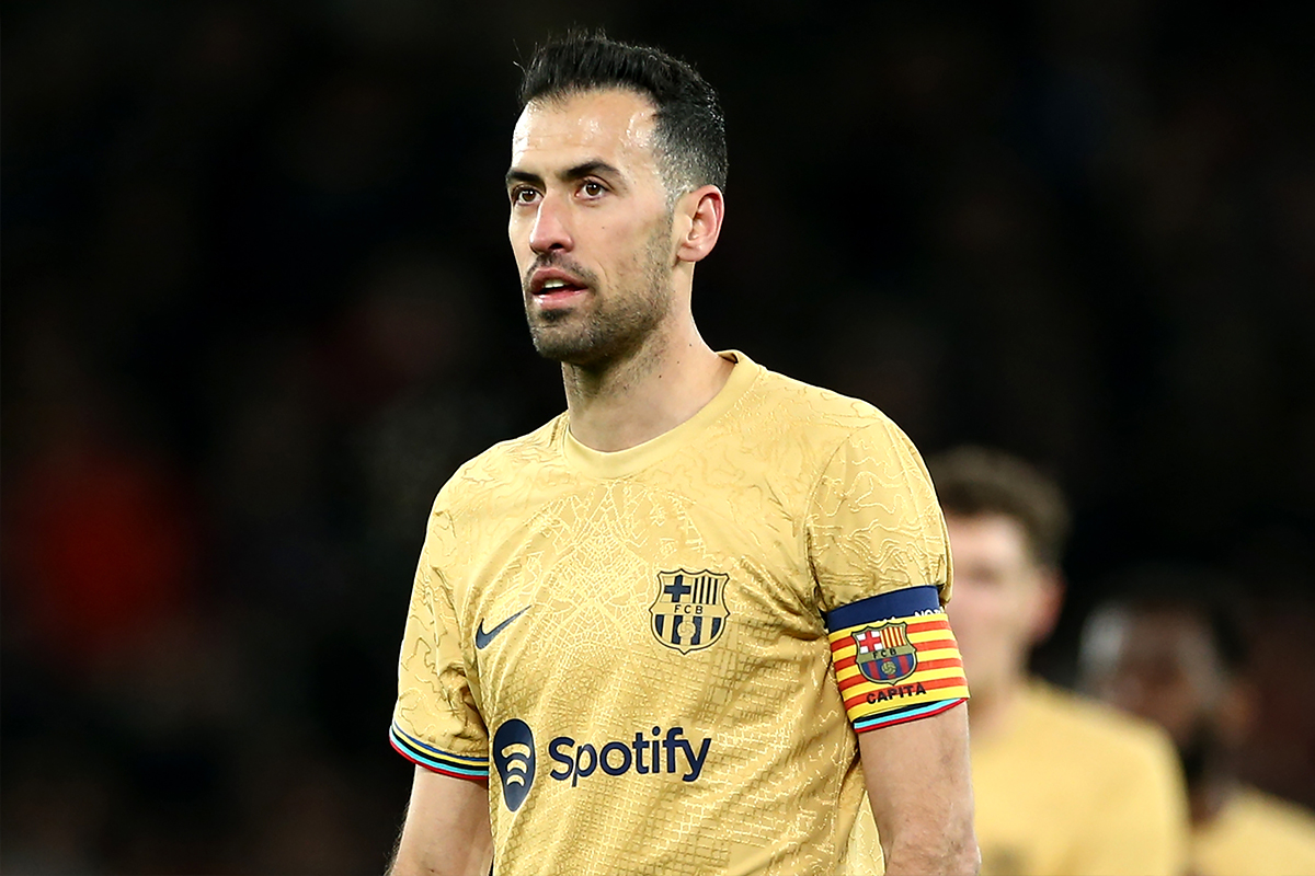 Sergio Busquets, El Clasico tarihine geçti