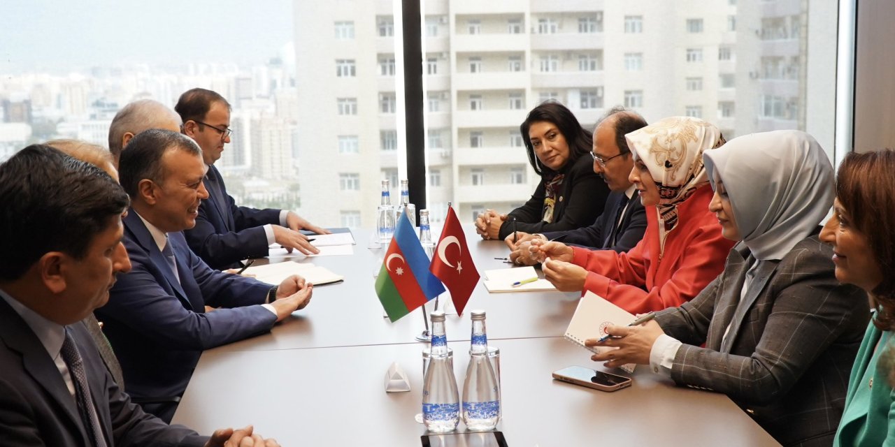 Bakan Göktaş, Azerbaycan Çalışma Ve Halkın Sosyal Koruması Bakanı Babayev İle Görüştü