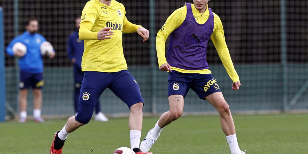 Fenerbahçe Şut Çalıştı