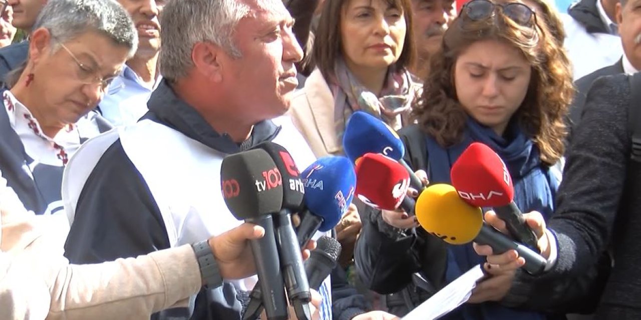 Başkent'te Filistin'e Destek Açıklaması