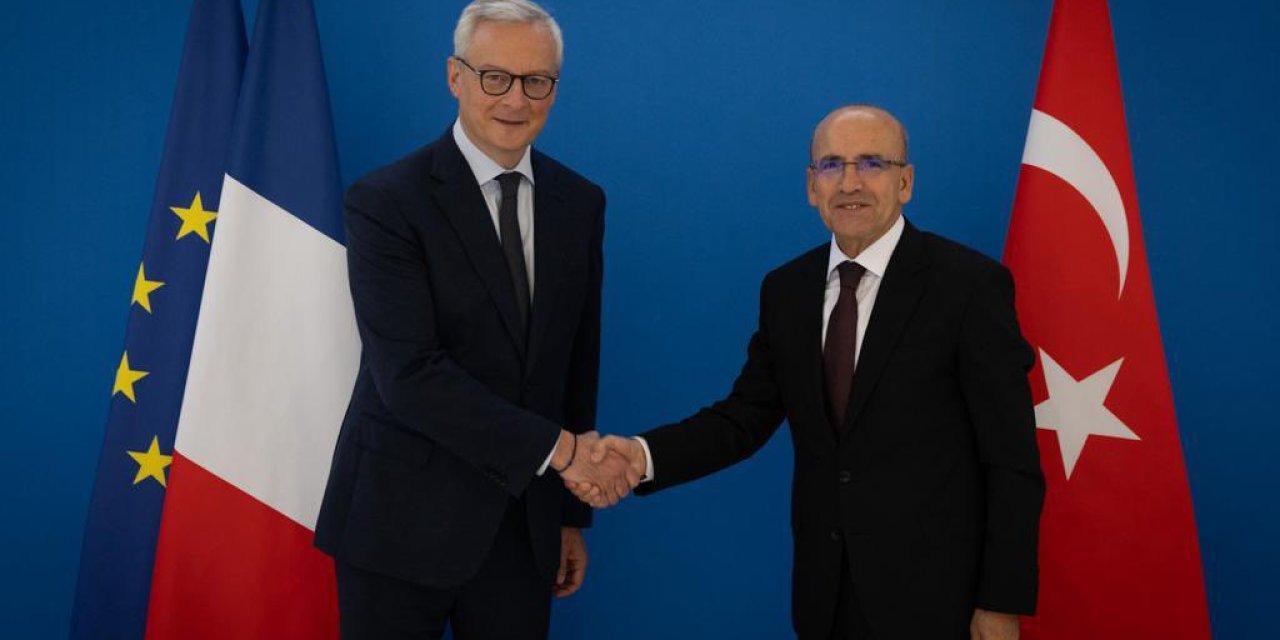 Bakan Şimşek, Fransız Mevkidaşıyla Görüştü